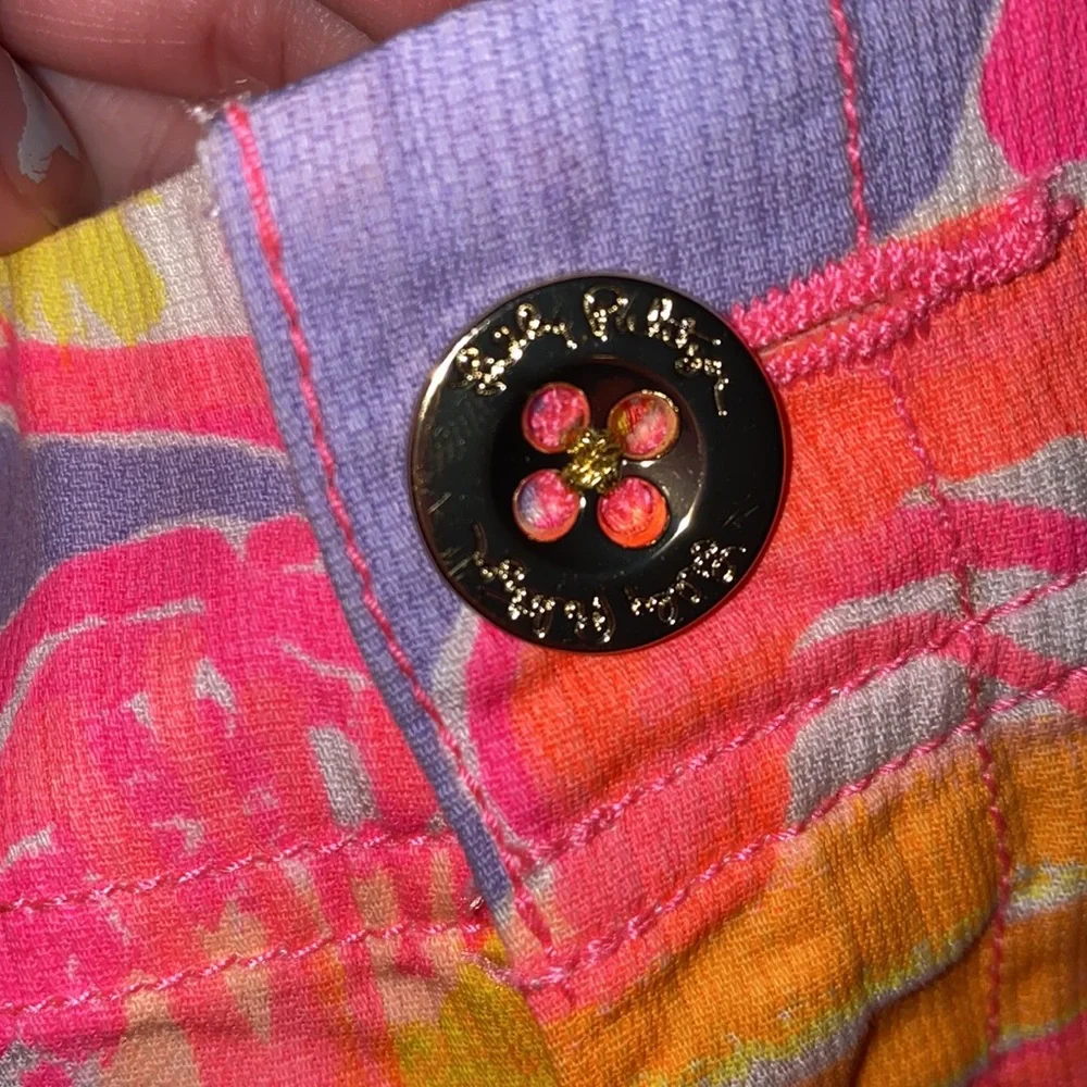 Lilly Pulitzer Kerrie Short 3” Inseam Size 00 NWOT Sun Splash - Picture 3 of 4